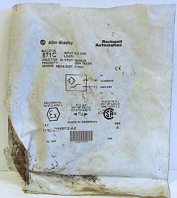 Allen-Bradley 871C-DH4M12-A2 8.2 V DC Inductive Proximity Sensor