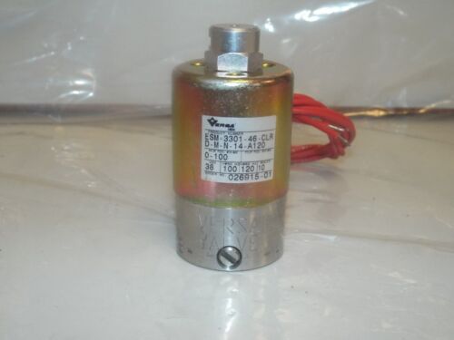 Versa Valve ESM-3301-46-CLR-D-M-N-14-A120 Solenoid Valve