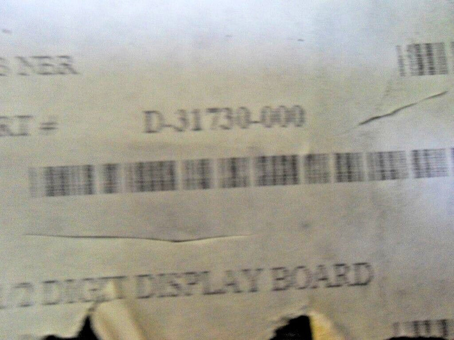 Balance Tech. D-31730-000 Pc Board
