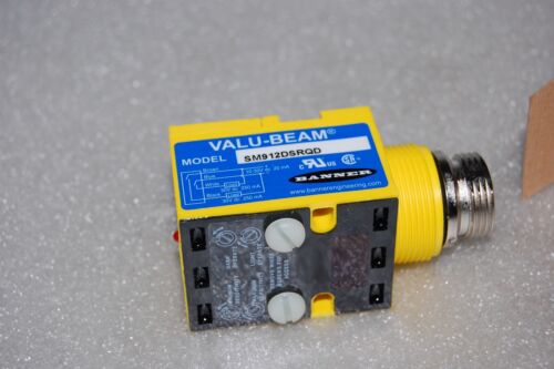 Banner Engineering 26397 / SM912DSRQD VALU-BEAM Photoelectric Proximity Sensors