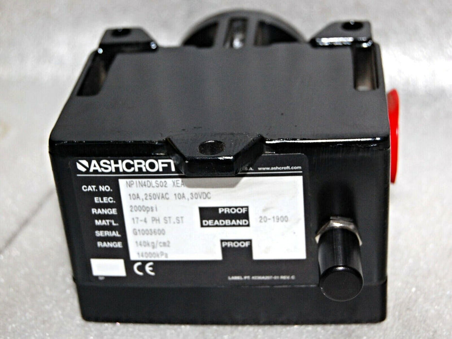 ASHCROFT NPIN4DLS02 PRESSURE SWITCH