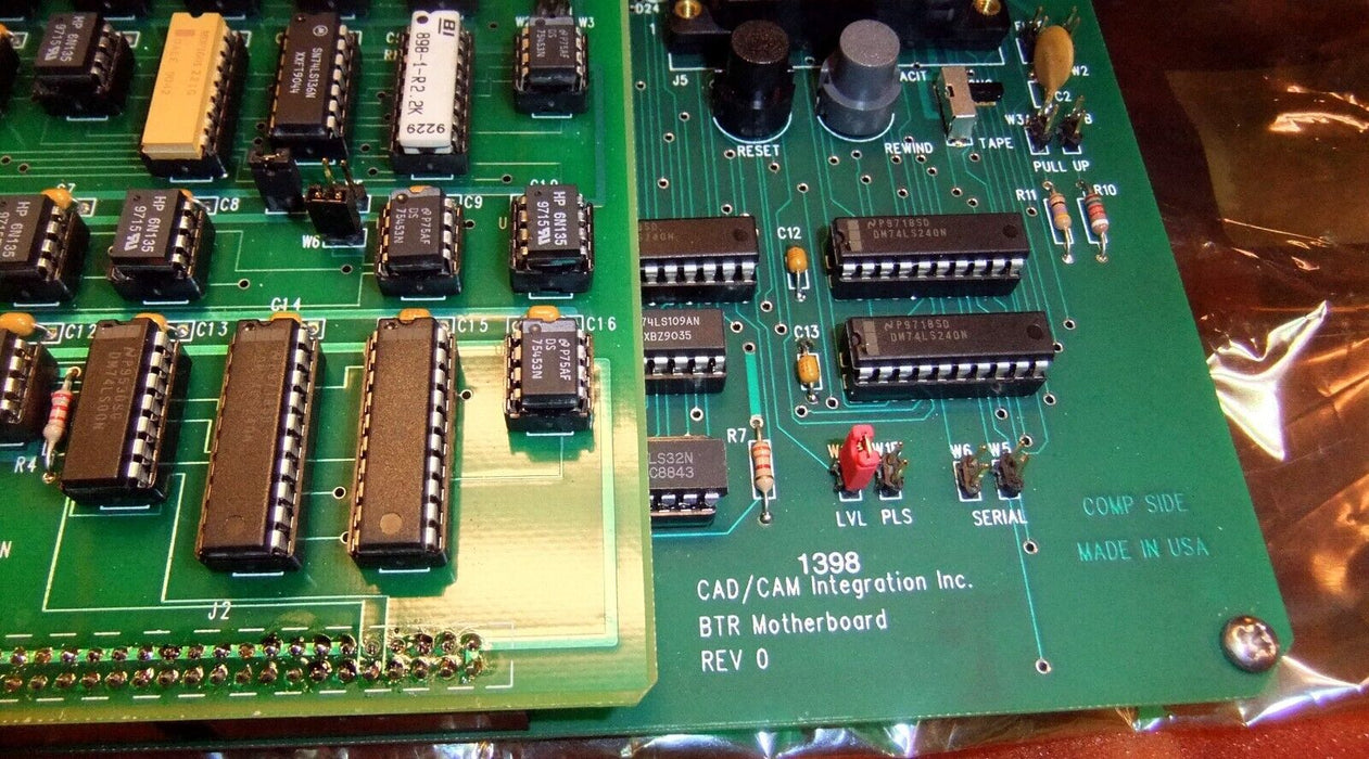 CAD / CAM Integration Inc. BTR Motherboard REV. 0 pds971203
