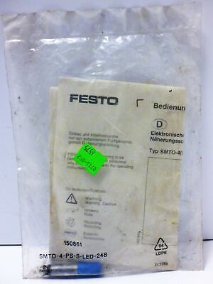 Festo SMTO-4-PS-S-LED-24-B Inductive Proximity Sensor