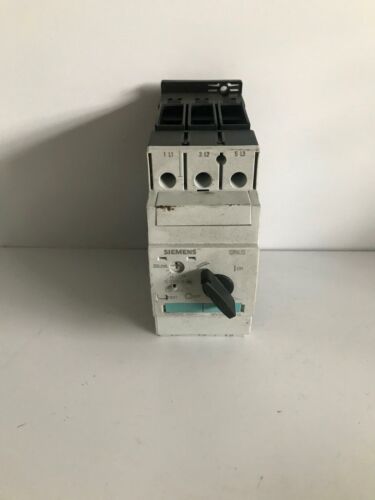 Siemens 3RV1031-4BA10 208-600 V 20 A 3-Phase Circuit Breaker w/ Motor Protection