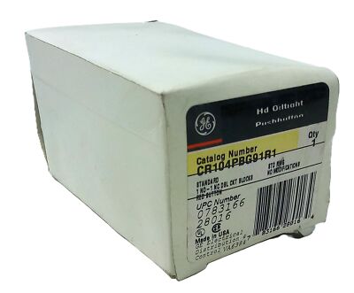 GE CR104PBG91R1 Red Flush Momentary Pushbutton