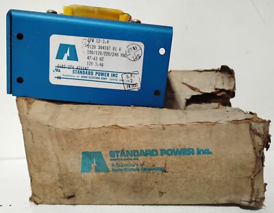 Acme Electric SPW-12-3.4 100/120/220/240 V AC 12 V 3.4 A Power Supply