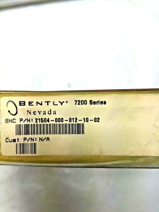 Bently Nevada 21504-000-012-10-02 Probe