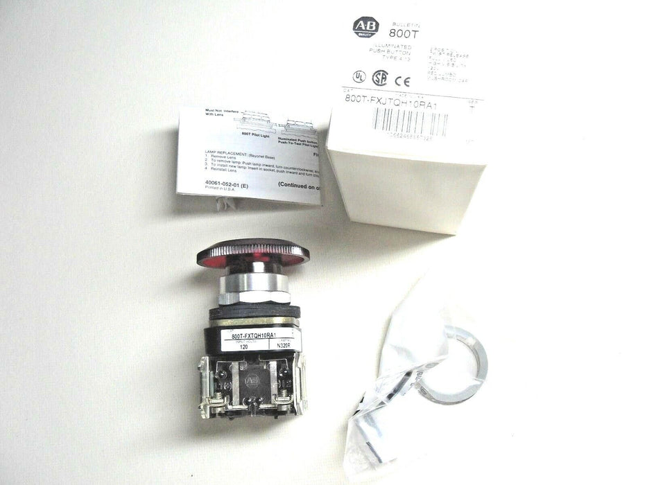 Allen-Bradley 800T-FXJTQH10RA1 PUSH BUTTON SWITCH