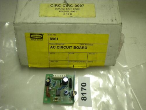 Hubbell Control Board Exit Sign HBL-8961