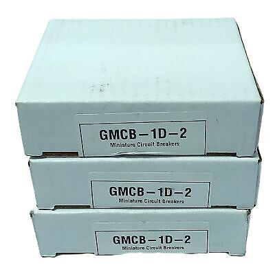 AutomationDirect GMCB-1D-2 277VAC/60VDC 2 A 1 Pole Supplementary Circuit Breaker