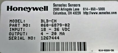 Honeywell 060-6879-02 Sensotec Inline Amplifier