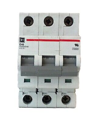Cutler Hammer WMS3D40 480 V 40 A 3 P Supplementary Protector