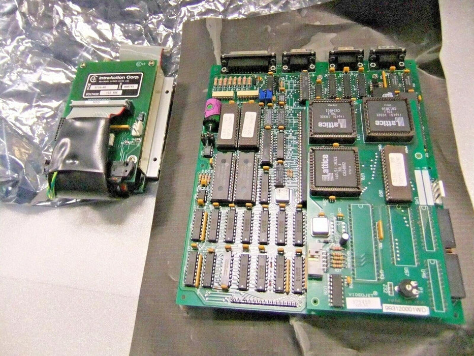 Videojet Display Board W LCD 375458 + Interaction Board EFIG-40