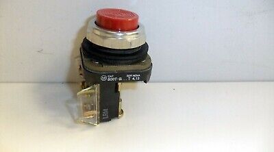 Allen-Bradley Red Extended Head Push Button 800T-B6A