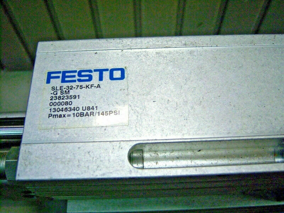 Festo Pneumatic Linear Drive SLE-32-75-KF-A-G-SM