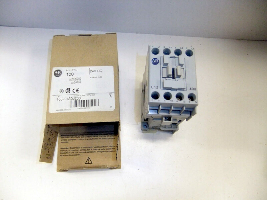 Allen-Bradley Contactor 24V 100-C12DJ200