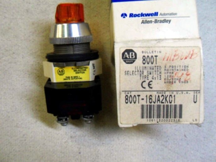 1 Allen-Bradley 800T-16JA2KC1 SWITCH