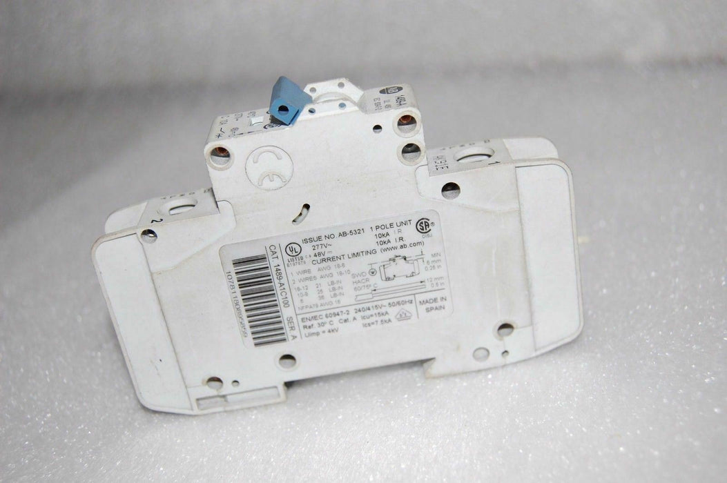 Allen-Bradley 1489 A1C100 Circuit Breaker