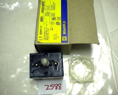 Square D Pushbutton 250VAC 2.5A Seriplex Module 9001-KM351BPRT