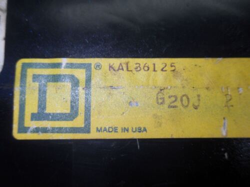 Square D KAL3125 Circuit Breaker