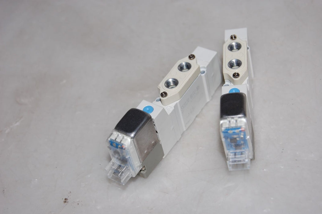 SMC SY3120-6L0Z-M5 Solenoid Valve Lot Of 2