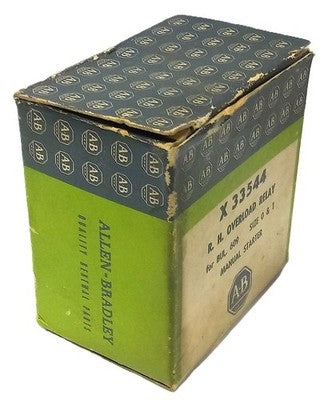Allen-Bradley X-33544 Size 0 and 1 Type A Right Hand Overload Protection Relay