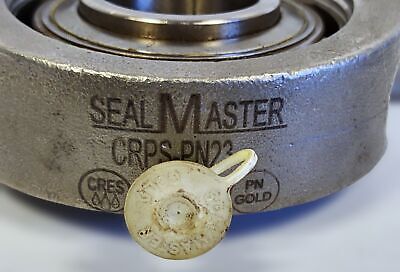 SealMaster CRPS-PN23 CRES PN GOLD P-7106SS Stainless Steel Mounted Bearing