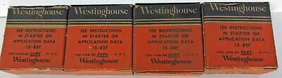 4 Westinghouse 966491-H Heaters