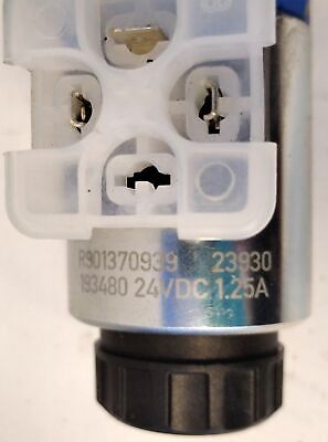 Bosch Rexroth R978017763 4WE6D6X/OFEG24N9K4/62 24 V DC 350 Bar Directional Valve