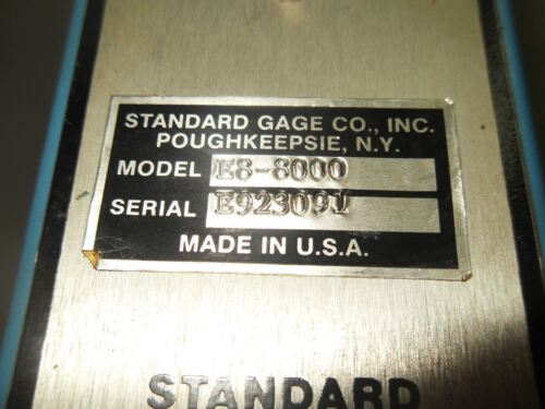 Standard Gage E8-8000 Meter