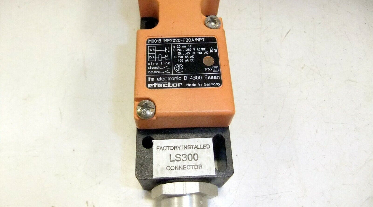 IFM EfectorProximity Switch IM0013 IME2020-FBOA/NPT