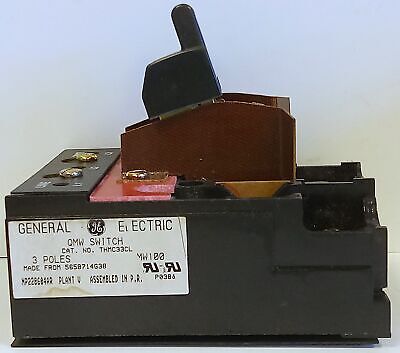 GE THMC990L QMR 600VAC/250VDC 100 A 3 Pole Disconnect Switch