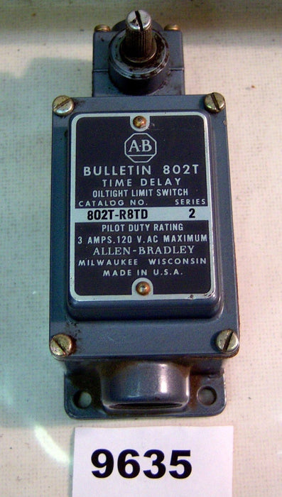 Allen-Bradley Limit Switch 802T-R8TD