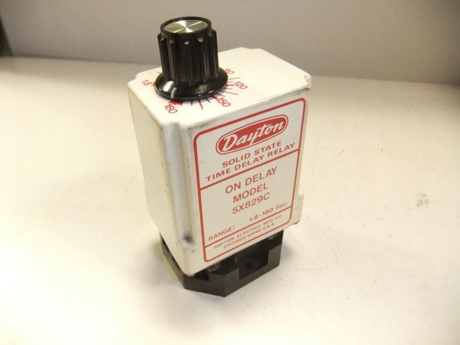 Dayton Timer 5X829C with Connector