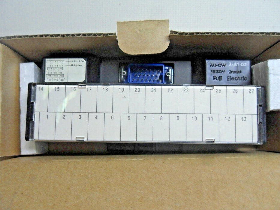 Fuji I/O Terminal Block AU-CW21B1-03