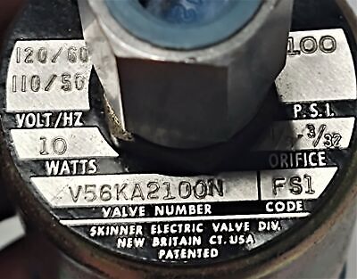 Skinner V56KA2100N Solenoid Valve
