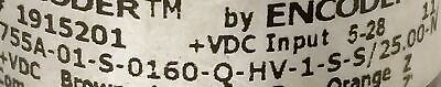 Encoder Products 755A-01-S-0160-Q-HV-1-S-S/25.00-N ACCU-CODER Rotary Encoder