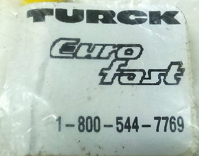 Turck RKC 4.4T-0.5-RSC 4.4T PLC Cable w/ M12 EUROFAST Connectors