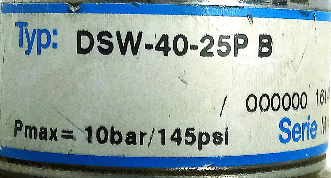Festo DSW-40-25PB 10 bar/145 psi Double Acting Pneumatic Cylinder