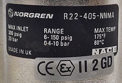 Norgren R22-405-NNMA Air Pressure Regulator