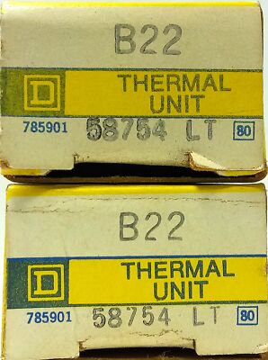 Square D B22 600 V Thermal Unit for Overload Protection Relay