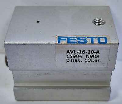 Festo AVL-16-10-A AVL1610A Pneumatic Compact Cylinder