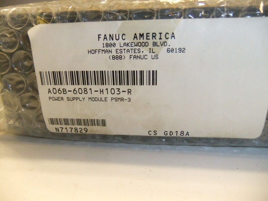 Fanuc Power Supply Module A06B-6081-H103