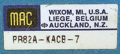 MAC Valves PR82A-KACB-7 Solenoid Valve