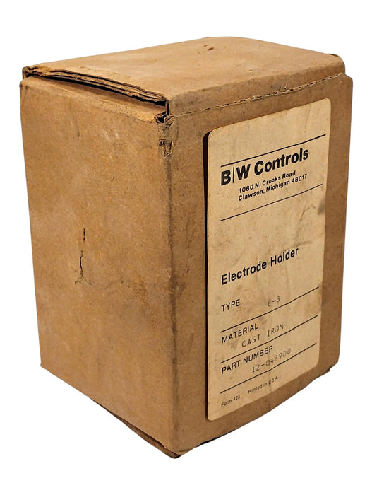 BW Controls 12-048900 E-3 2 in NPT Cast Iron Explosion Proof Electrode Holder