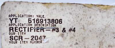 Unbranded CH80-7372 YT516913806 Rectifier