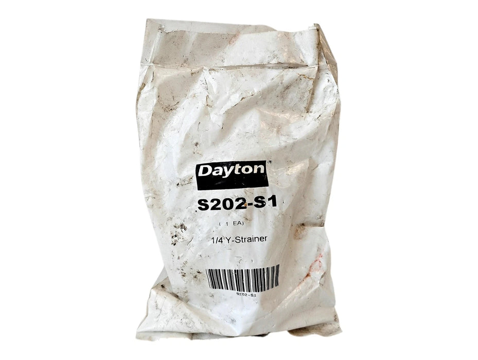 Dayton S202-S1 1/4" Brass Y Strainer