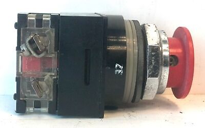 GE CR104PXF12 Push/Pull Button Modification Kit w/ Red Mushroom Button