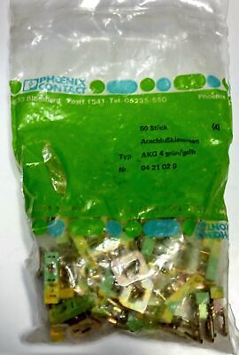 Phoenix Contact 04 21 02 9 Terminal Blocks 50pc Bag