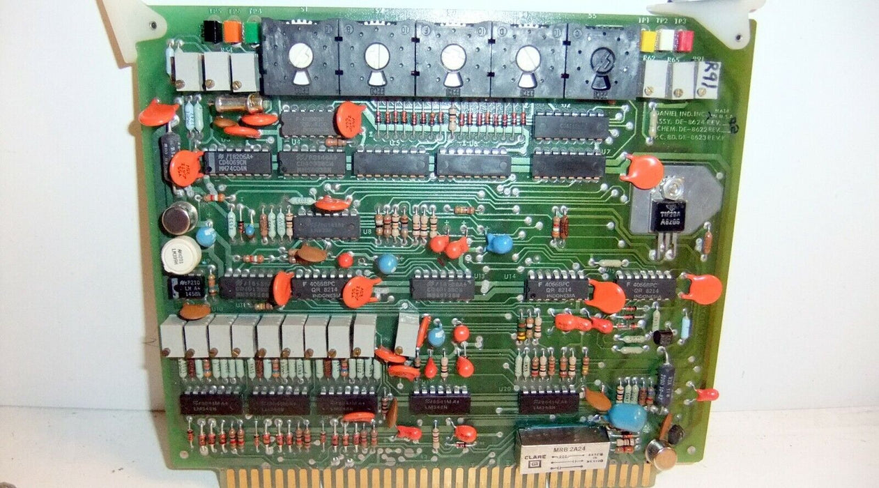 Daniel Industries PC Board DE-8624 DE-8623